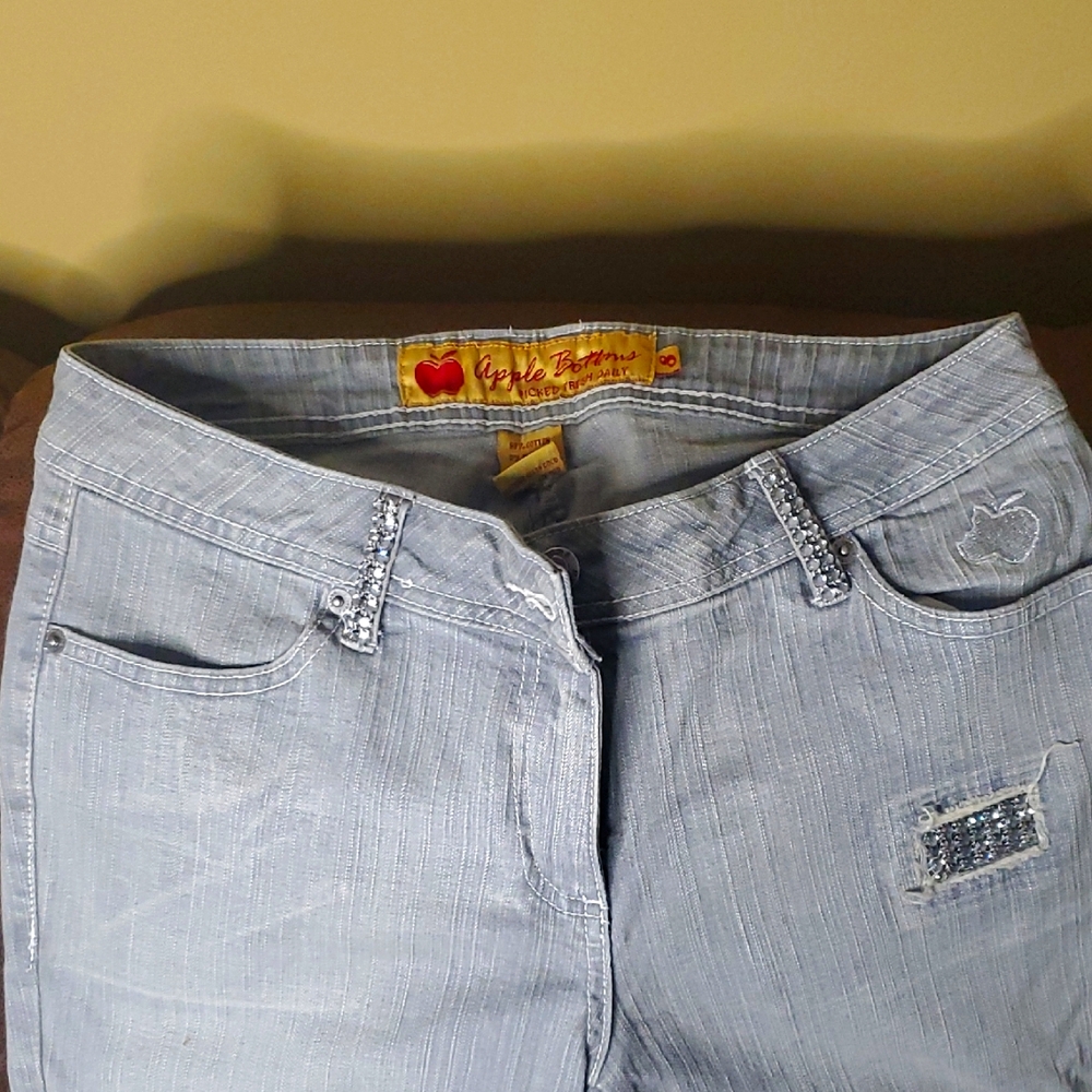 Light Gray Apple Bottoms Women's Jeans